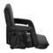 Emma and Oliver Extra Wide Portable Stadium Chair with Reclining Padded Back & Seat, Lightweight Metal Frame with Armrests & Backpack Straps